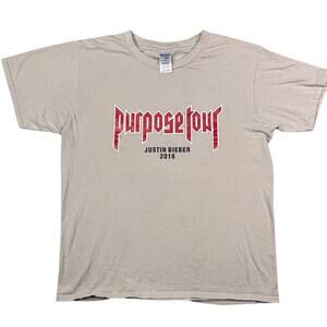 Justin Bieber Purpose Tour 2016 Concert T-Shirt My Mama Don’t Like You Medium